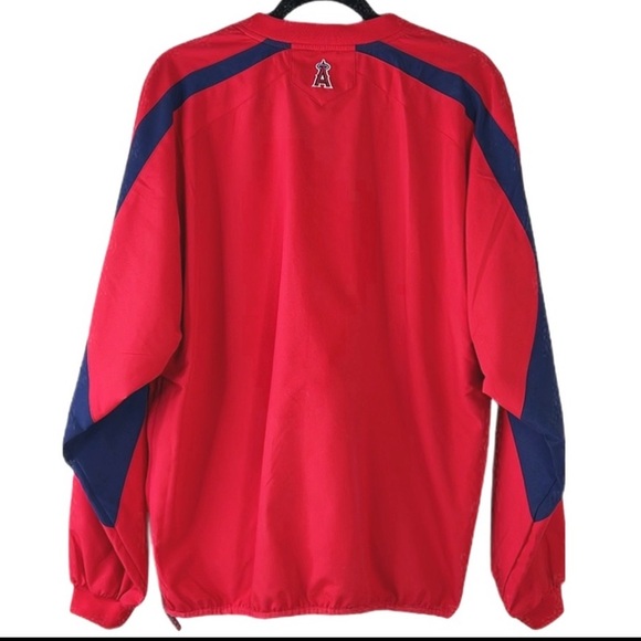 Official MLB Los Angeles Anaheim Angeles Baseball Pullover Windbreaker‎ M - Picture 11 of 13